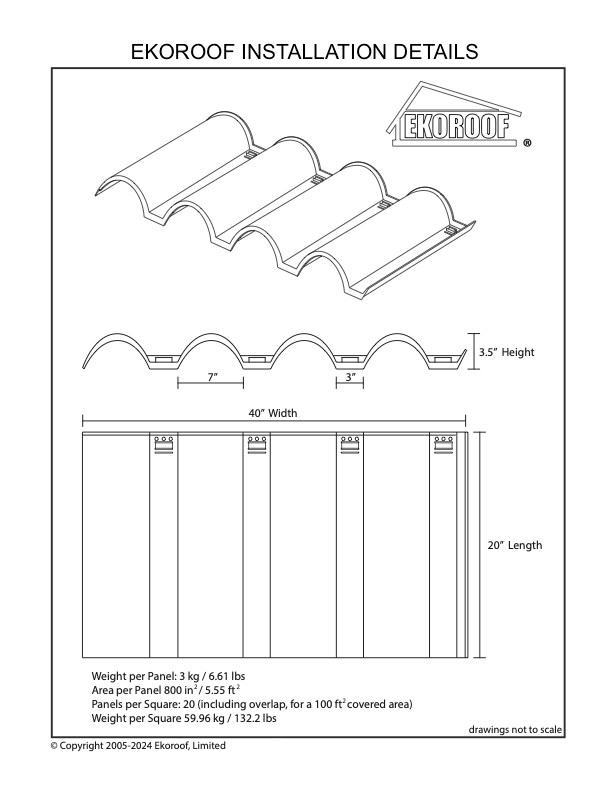 Ekoroof Physical Properties Ekoroof Physical Properties